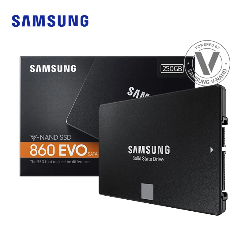 

Samsung 860EVO 1TB 500G 2.5 SATA3 SSD PC Desktop Laptop Server 2.5 Internal Solid State Dribe SSD 500GB 1TB 250GB 860 EVO