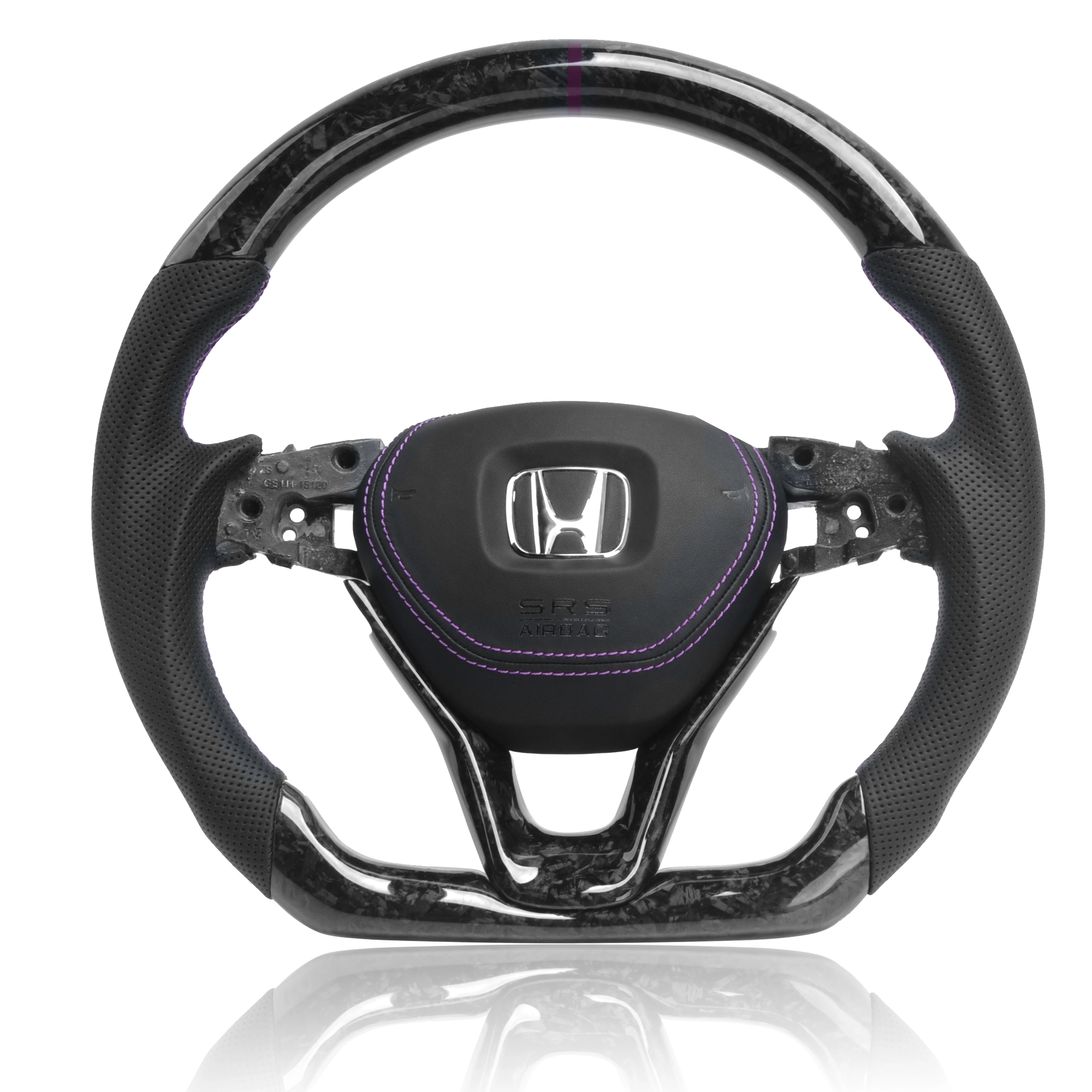 Customized Carbon Fiber Steering Wheel For Tenthgen Honda
