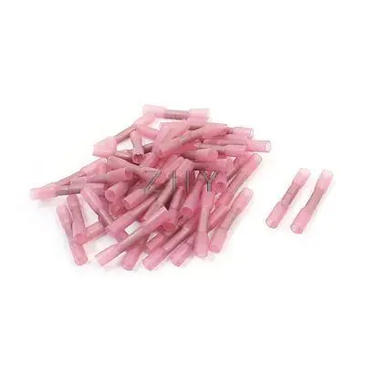 

50Pcs BHT1.25 Dual Ends Fully Insulated Crimp Terminal for 22-16 AWG Wire