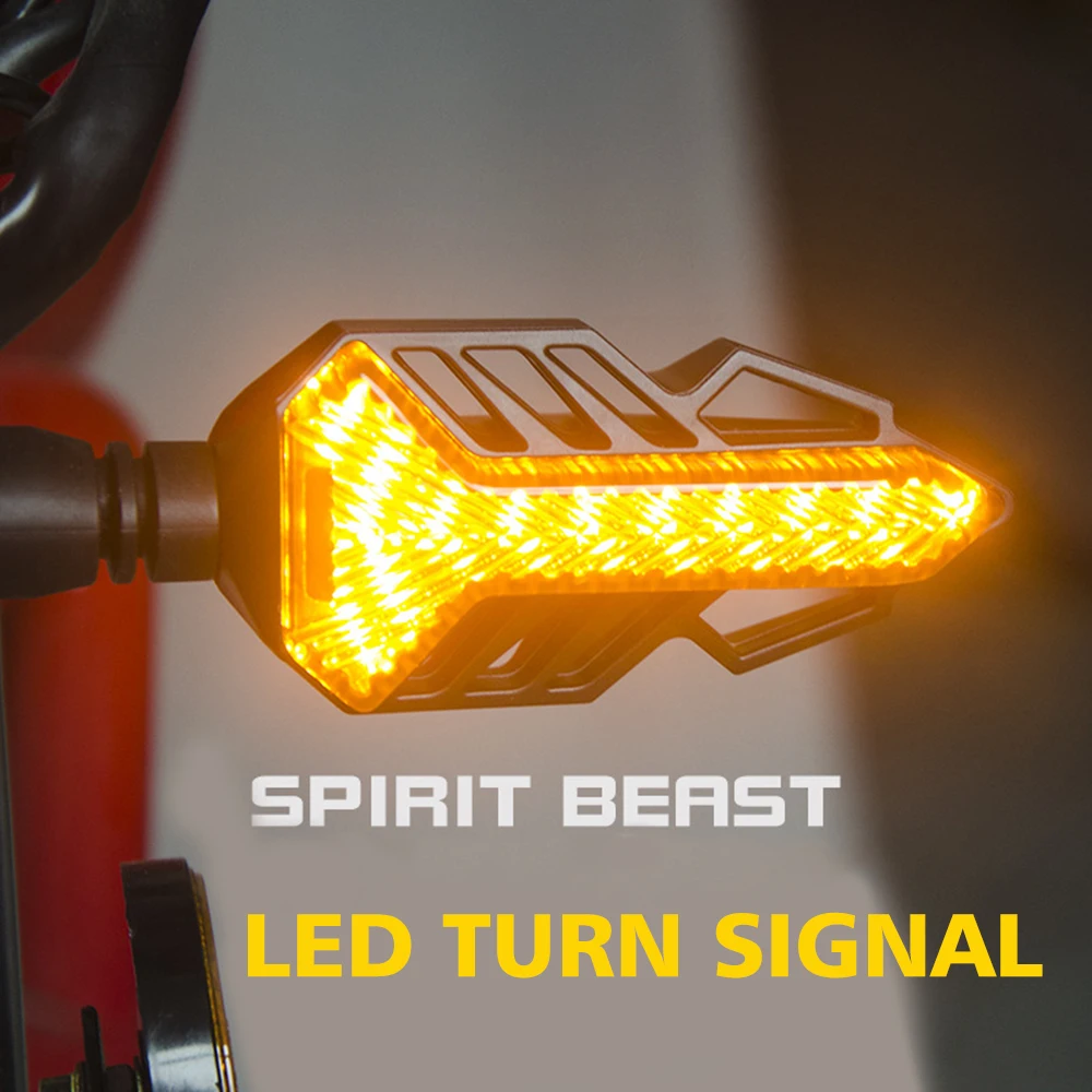 Moto Mirror led Light Harley