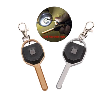 

ABS Mini LED Flashlight Keychain Light Portable Key Lanterna 1pcs Small Torch 2 Modes Outdoor Glare