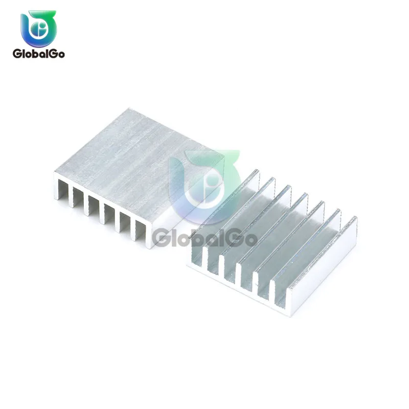 

10pcs/Lot 20x20x6 Radiator Aluminum Heatsink Extruded Heat Sink for LED Electronic Heat Dissipation Cooling Cooler