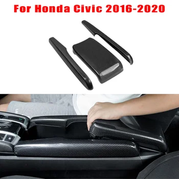 

For Honda Civic 2016-2020 Carbon fiber decoration Central Box Brand New Hot Sale