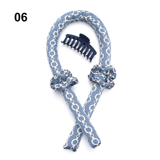 Easy To Use Heatless Curling Rod Lazy Curler Silk Curling Ribbon Make Hair Curly Wave Formers Headband Wave Formers