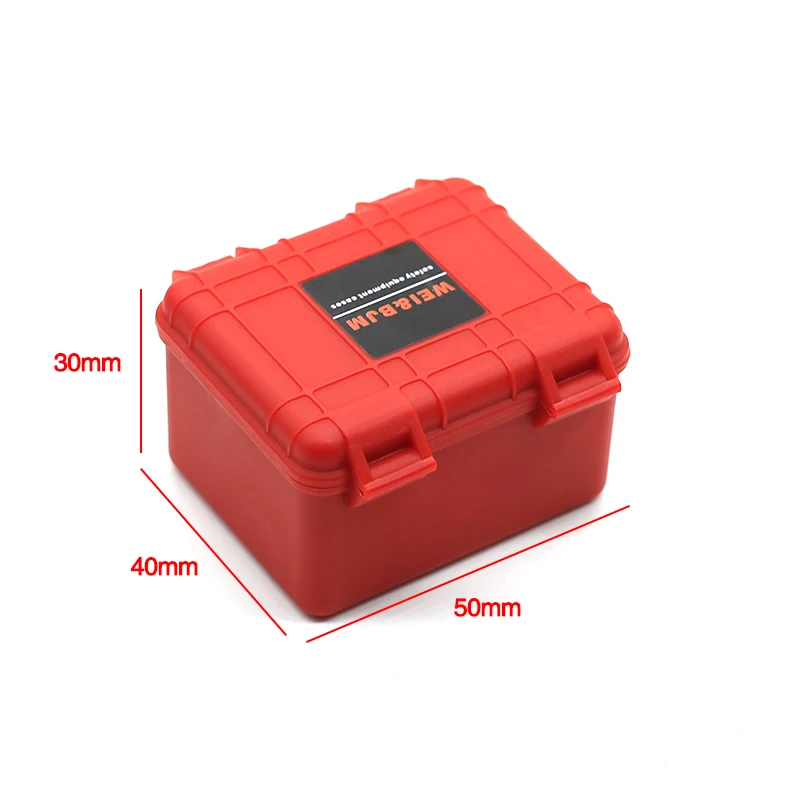 3 шт. пластиковый Rc автомобильный ящик для хранения, украшение инструмент для Traxxas Trx4 осевой Scx10 90046 D90 1/10 Rc гусеничные аксессуары