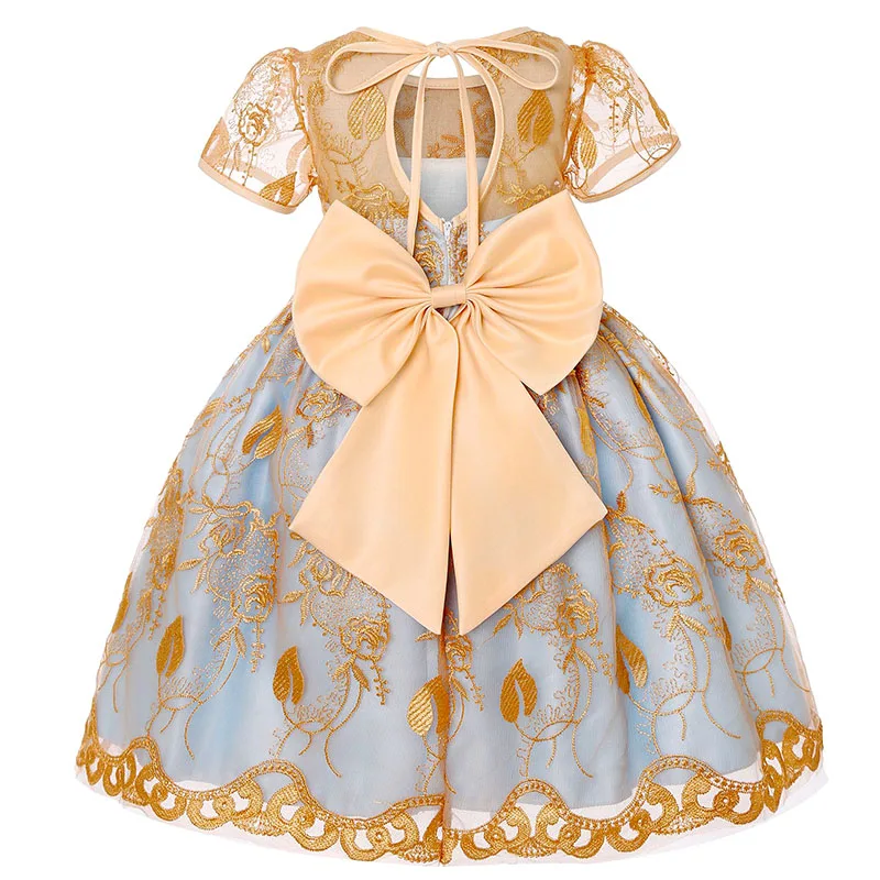 Baby Girls Lace Flower Clothing - Image 2