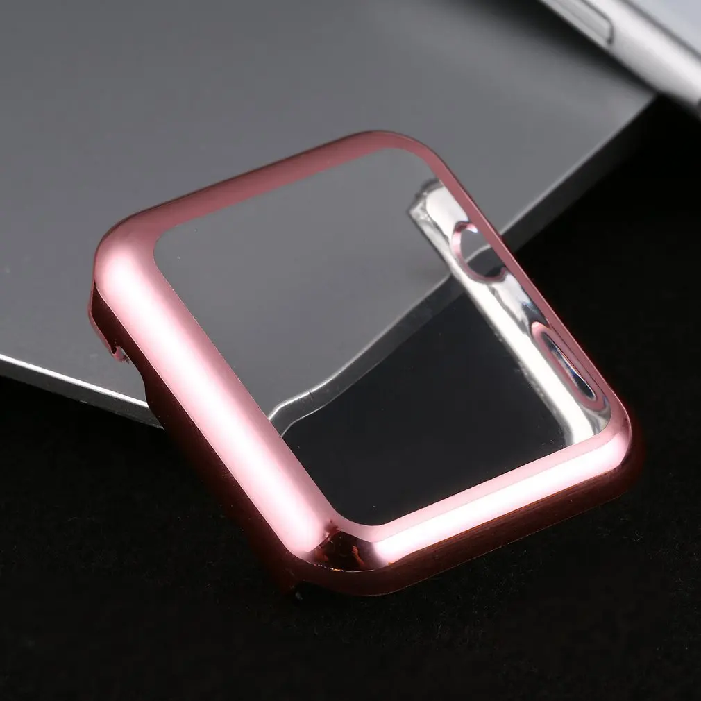 38mm/42mm Clear Ultra Thin Hard PC Plastic Transparent protective shell Case Cover for Apple Watch Series 1