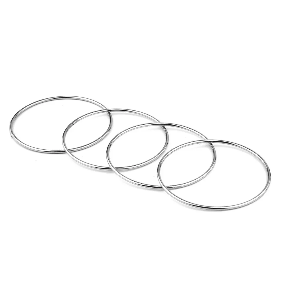 4 шт./партия китайские сцепленные кольца волшебная игрушка трюк металлические