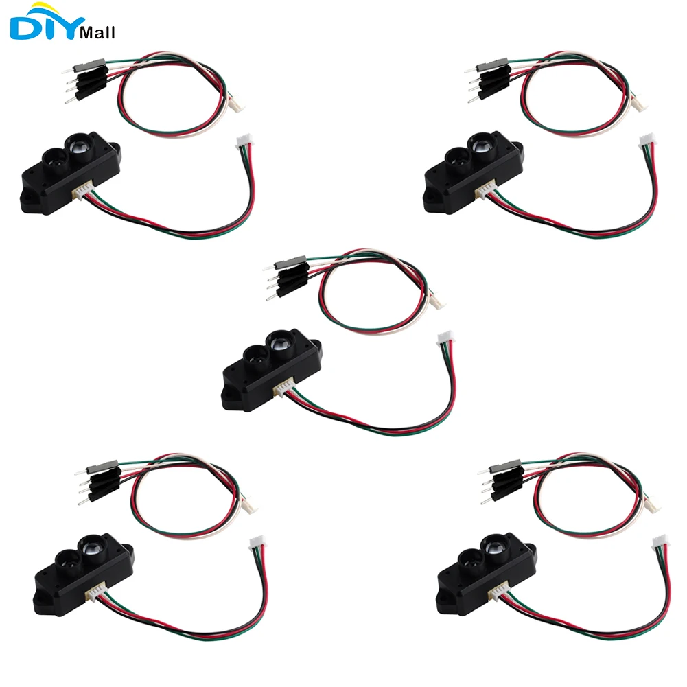 

5 шт. Benewake TFmini-S Lidar одноточечный модуль микро-диапазона для Arduino Pixhawk 4,5-6 в UART I2C интерфейс TFmini Модернизированный