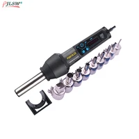 650W EU US PG8018LCD Adjustable Electronic Heat Hot Air Gun Desoldering Soldering Station IC SMD BGA+Nozzle 650W Hot air blower 2