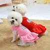 Teddy Dog Skirt Pet Clothes Dog Dresses for Small Dogs Cotton Puppy Cat Dress Christmas Princess Costume Chihuahua Pets Clothing ► Photo 2/6