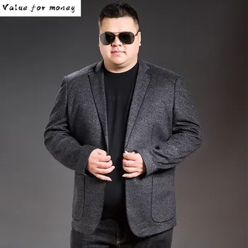 

size plus 8XL high quality Arrival Brand Clothing Spring and autumn Suit Blazer Men Fashion Male Suits Casual Masculine Blazer