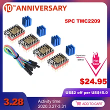 BIGTREETECH TMC2209 V1.2 Moteur pas à pas Pilote TMC2208 UART 2.8A 3D Imprimante Pièces TMC2130 TMC5160 Pour SKR V1.3 V1. 4 mini E3(China)