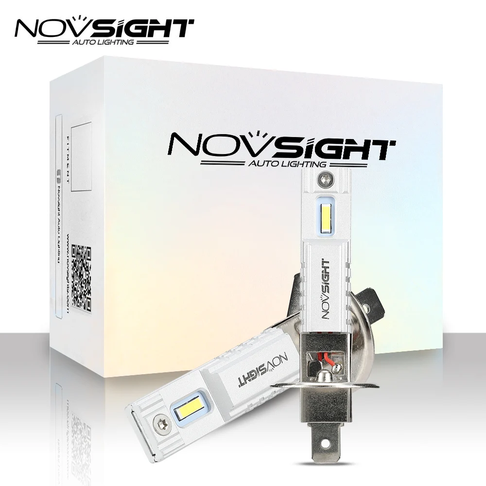 

NOVSIGHT H1 Car LED Fog Lamp Light Daytime Running Lights DRL Dring Lamps Bulbs 2000Lm 6000K 360 Beam D40