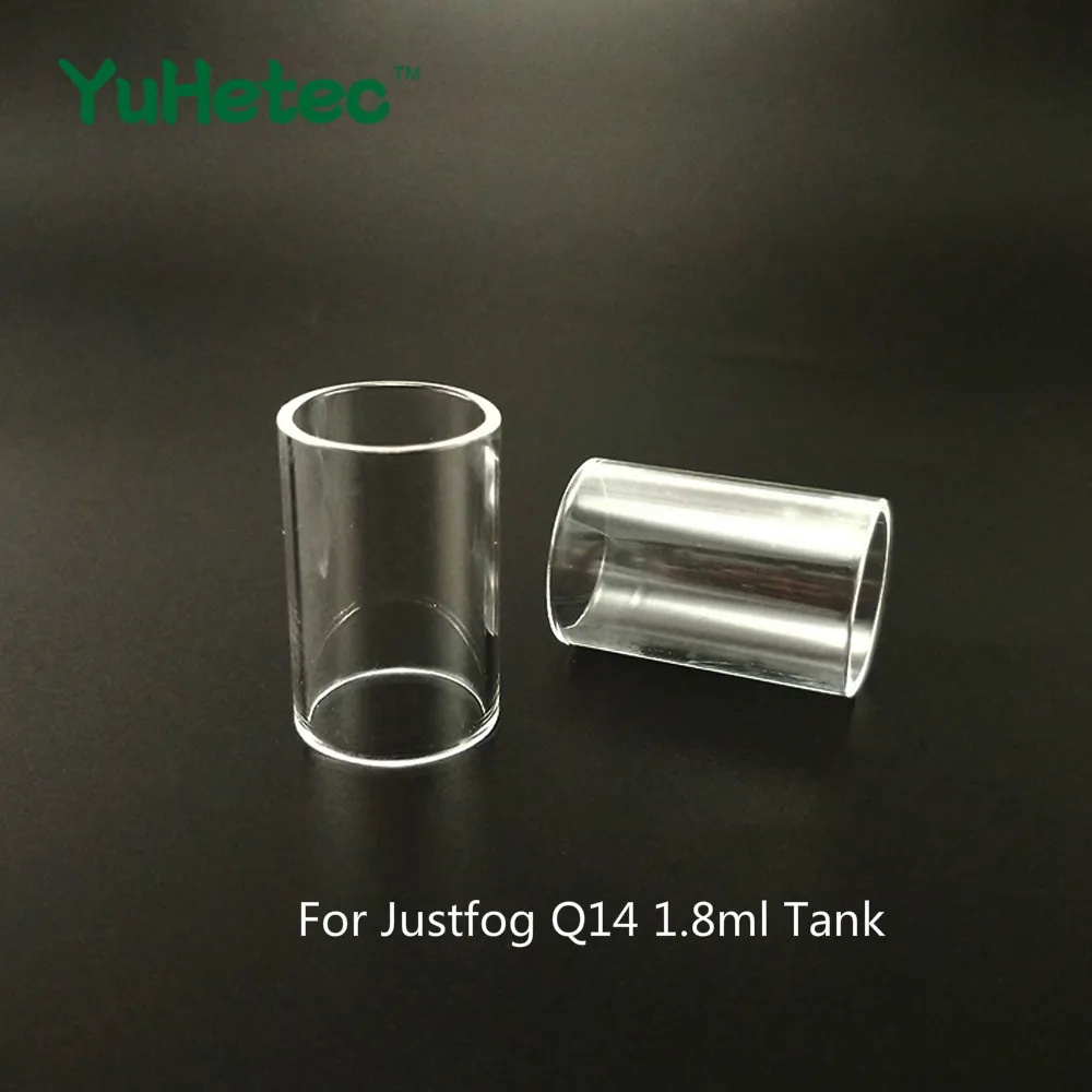 

2PCS YUHETEC Replacemen Glass Tube for Justfog Q14 1.8ml Tank for Justfog C14
