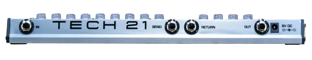 Tech-21 Летающий rig 5 V2 пластик стекло SansAmp гитары Мульти педаль эффектов fl5-v2