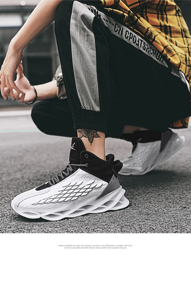 Men's Basketball Sneakers Flying Weven Panda A J Shoes 3 Colors Casual Shoes Tennis Casual Shoes Sneaker