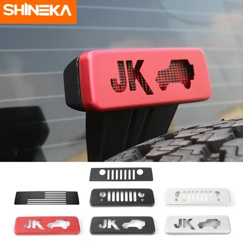 

SHINEKA Exterior Accessories for Jeep Wrangler JK Car High Position Brake Tail Lights Trim Cover for Jeep Wrangler JK 2007-2017