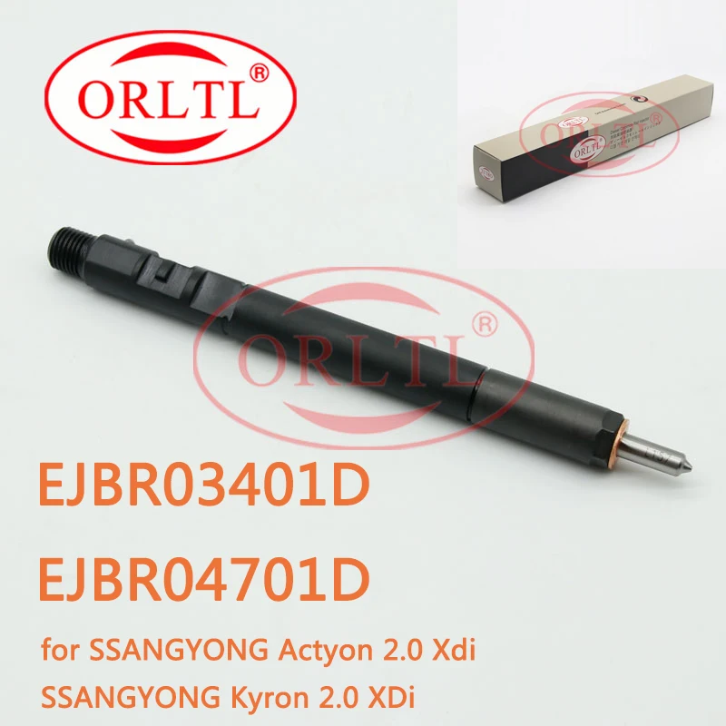 ORLTL инжектор дизель EJBR04501D, EJBR03401D, EJBR04601D, EJBR02601Z, EJBR04701D EJBR03301D для Delphi SSANGYONG Евро 3, Евро 4