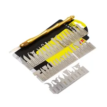 43-in-1 chip repairing blade professional universal repairing mobile phone motherboard CPU BGA IC tool kitx 4301