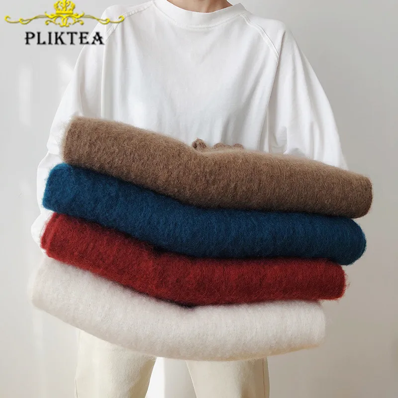 Special For You Mohair Super Thick Winter Scarves Stole Red Women's Wool Shawl Beige Female Poncho Women Pashmina B Special For You Mohair Super Thick Winter Scarves Stole Red Women's Wool Shawl Beige Female Poncho Women Pashmina B