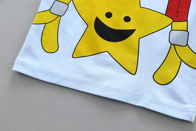 Children Casual Clothes Suit New Summer Kids Boys Girls Cartoon T Shirt Shorts 2Pcs/sets Baby Toddler Clothing Infant Sportswear