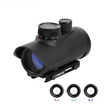 

1X30 Holographic aim red green blue dot scope metal optical sight riflescope hunting accessories
