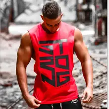 Мышцы Фитнес братья Лето Спорт на открытом воздухе Повседневный жилет фитнес тренировка без рукавов быстросохнущие Топы