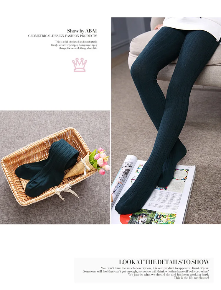 Wholesale Kids Leggings Autumn Spring Strench Leggings Teenage Girls Cotton Children Leggings Long Pantyhose Baby Girl Clothes