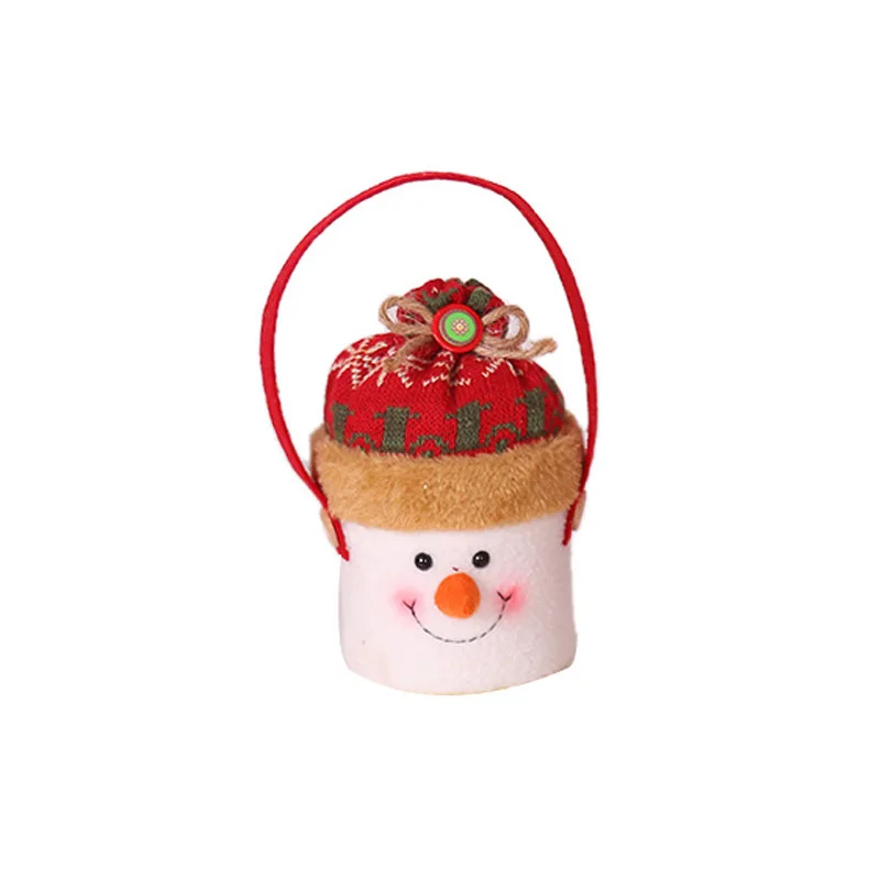 

2019 New Non-woven Christmas Gift Bag Portable Candy Storage Bags Holder Party Decorations
