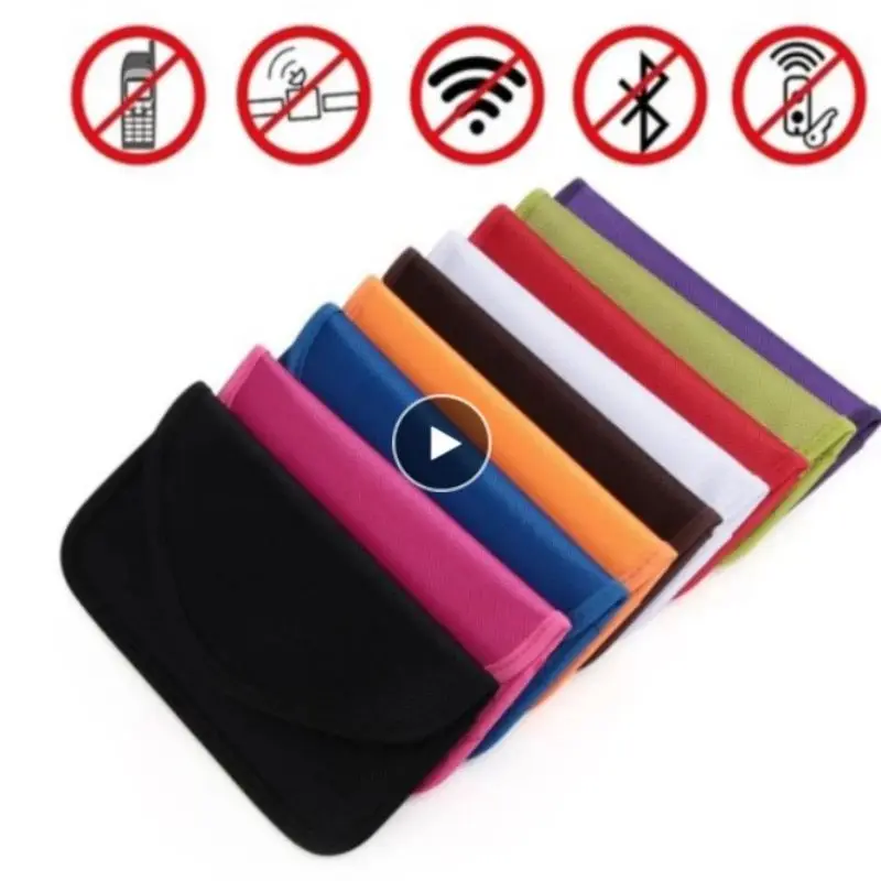 1pc Car Key Faraday Bag Signal Blocking Shield Case Protector RF Safe Lock Storage Pouch Blocker Keys | Дом и сад