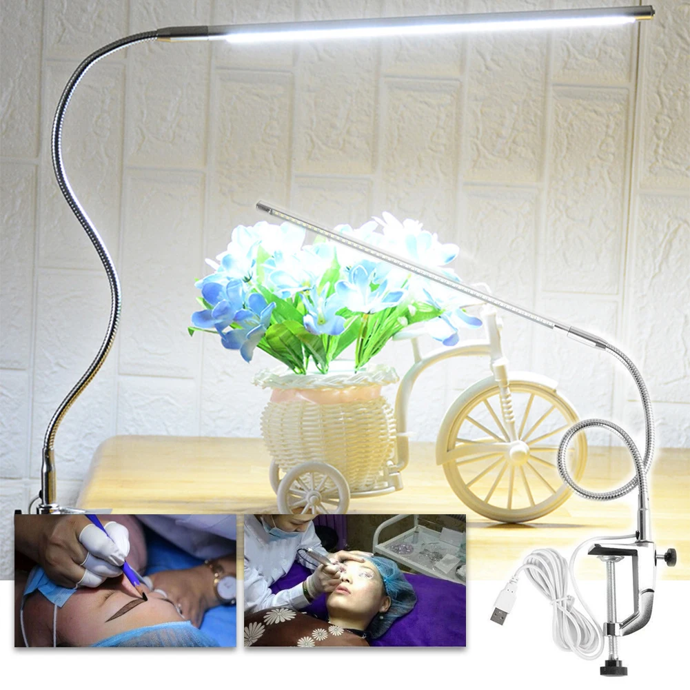 

USB Power Office LED Clip On Desk Lamp Flexible Led Table Lamp Reading Led Light for Children Kids Reading Study Table Lamp