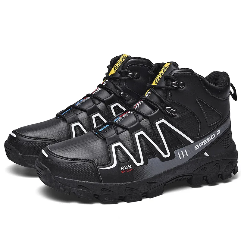 

Winter New Style plus Velvet Shoes Warm Northeast Shoes Warmer Autumn Cotton-padded Shoes Men Outdoor Anti-slip MEN'S SHOES Extr