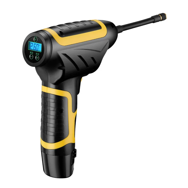 

120W Wireless Car Air Compressor Handheld USB Rechargeable Tire Inflator Compressor Pump for Motorcycles Cars Truck Repair Tool