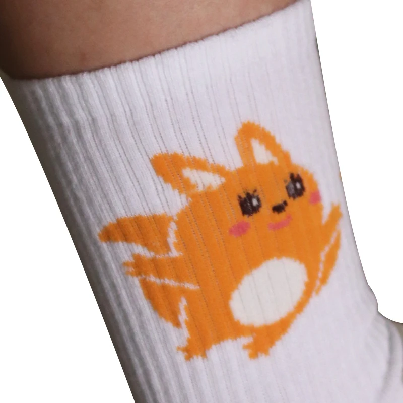 Sinbeauty Women Winter Socks Sports Stockings New Autumn Fashion Jacquard Casual Animal Pattern Print Simple