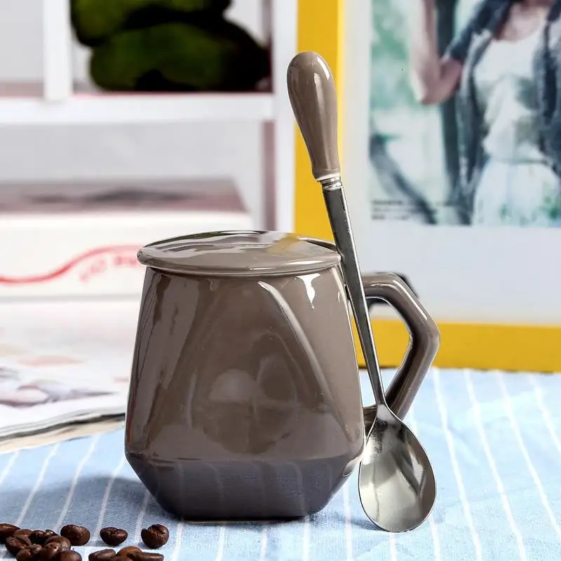 MODEL Q Criativa тассе кафе чай Coffe Copo E молоко забавная Новинка и посуда для напитков Taza керамика a Caneca керамическая кофейная чашка кружка для путешествий - Цвет: MODEL Q