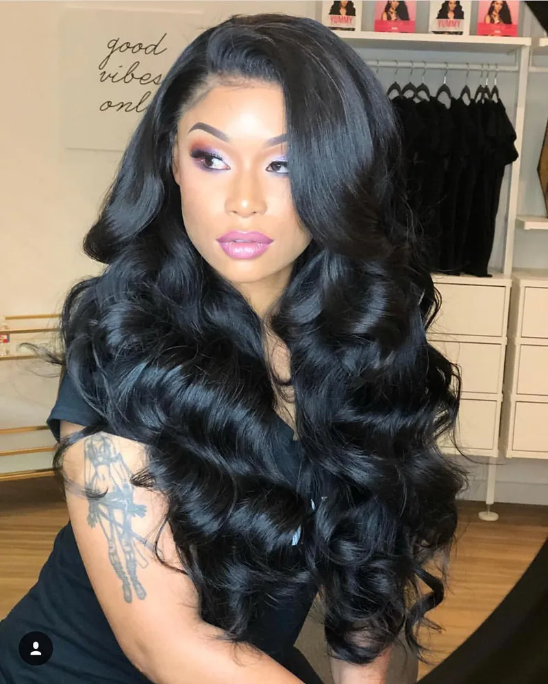 loose body wave long wigs for black women 2