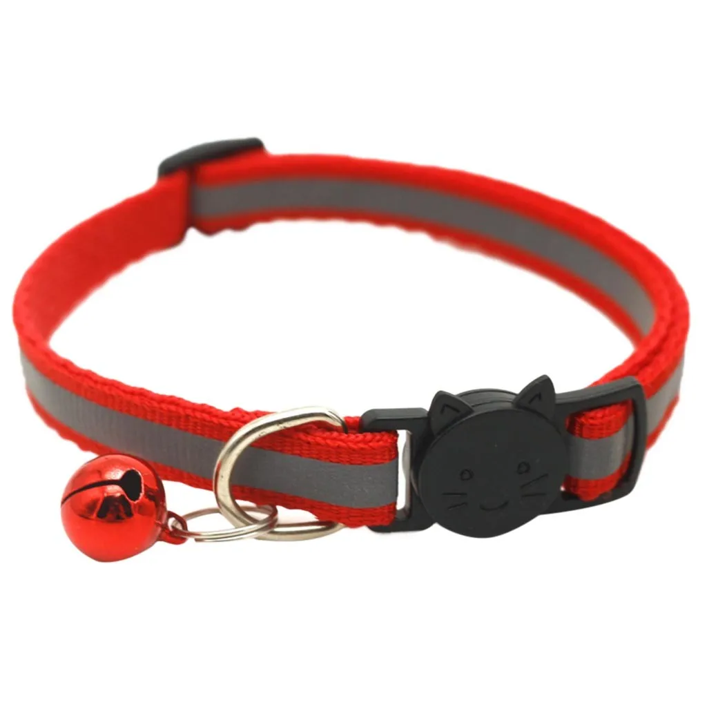 6 шт. светоотражающие ошейники для кошек 19 32 см|Аксессуары кошек| |