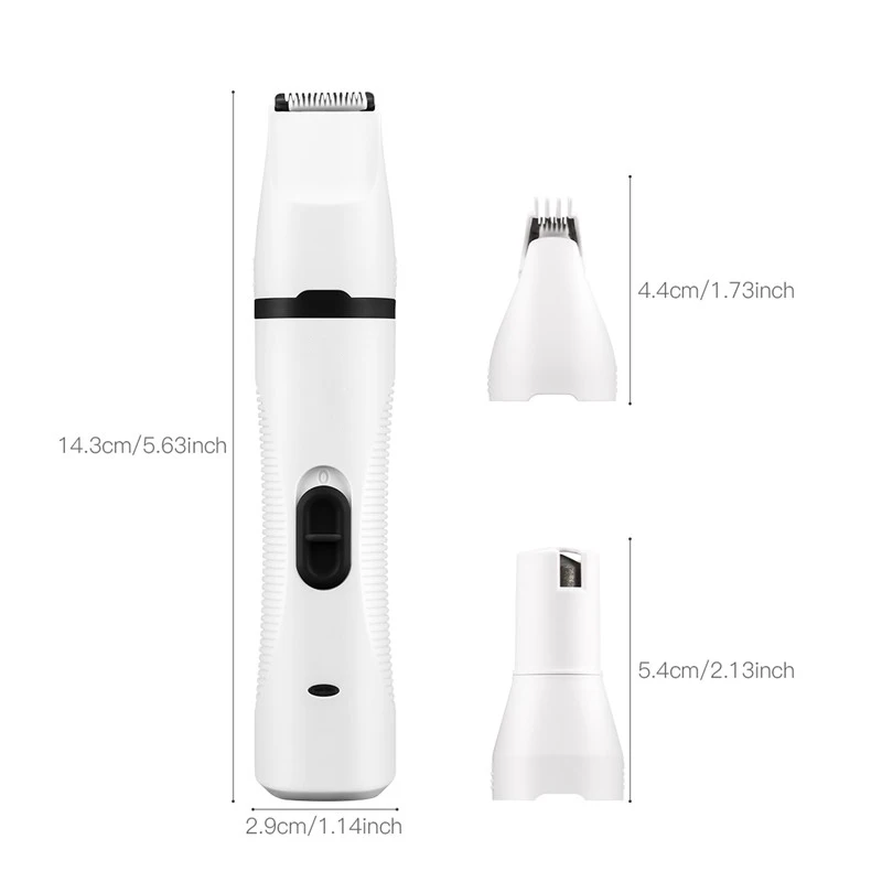 Машинка для стрижки собак 3 в 1 профессиональный триммер питомцев с зарядкой от USB