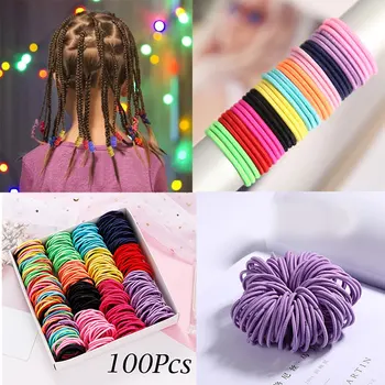 

Gifts Modeling Tools Beauty Hair Band Hair Ring 6 Color Hair Rope Comfortable Elastic Fashion Accessories Party Girls