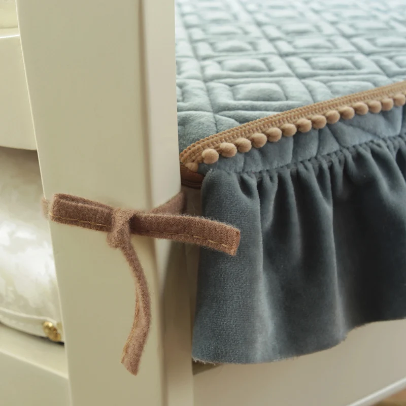 Кружевная подушка для обеденного стула 43*45 см Офисная сиденья теплая плюс