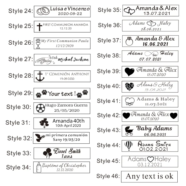 50pcs Personalized Engraved Bottle Openers Key Chain Wedding Favors Brewery, Hotel, Restaurant Logo Christmas Private Customized