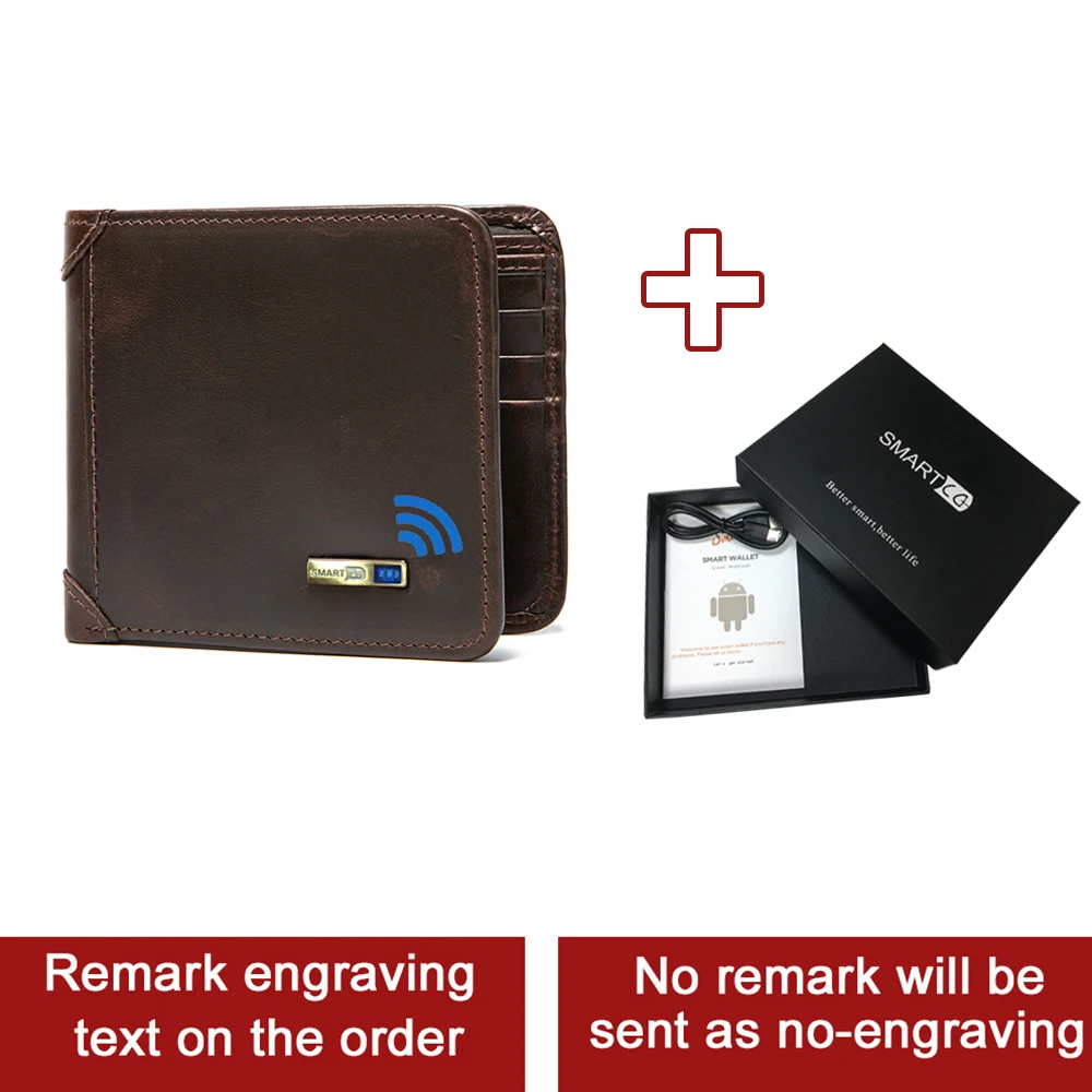 Smart Wallet with Built-in GPS Tracker and Camera – Stylish Gadget and Card Holder Gift