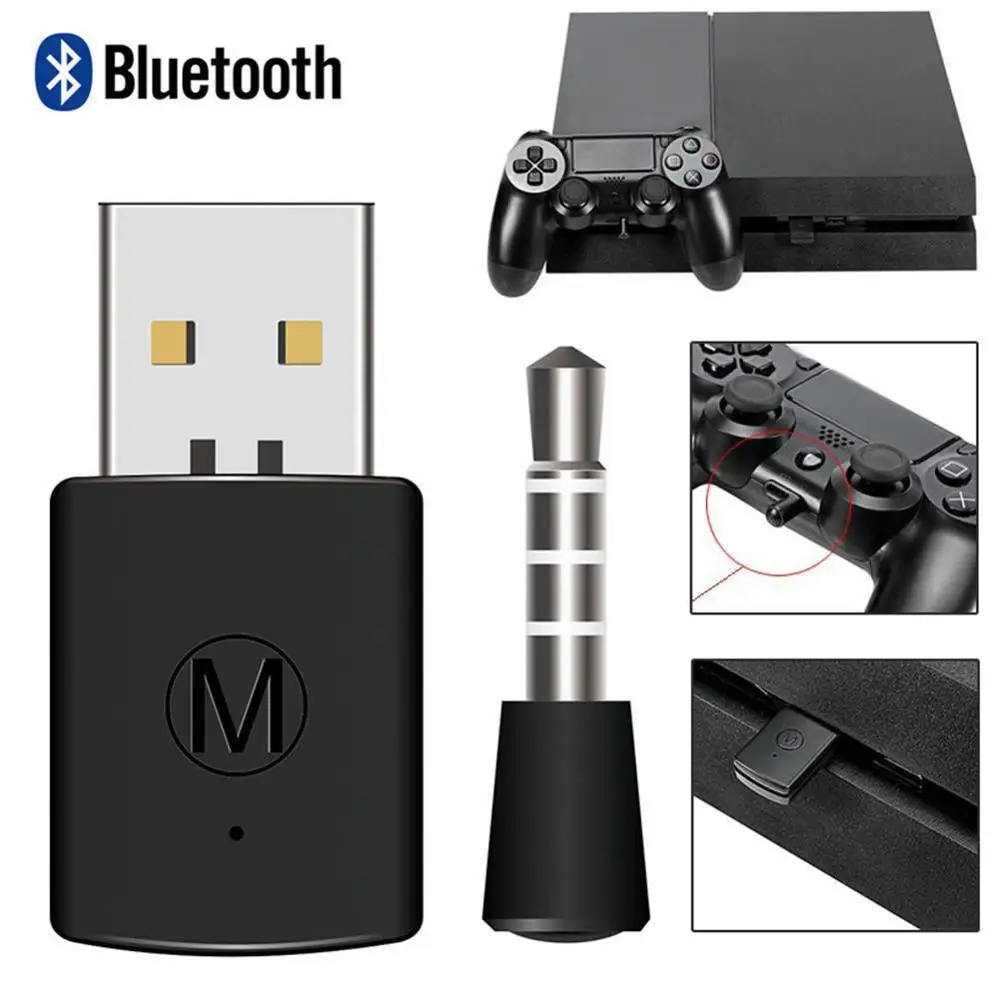 3,5 мм Bluetooth 4,0+ EDR USB Bluetooth ключ последняя производительность стабильный для PS4 адаптер для Bluetooth USB версии гарнитуры G8I6