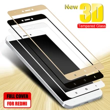 3D Protective Glass on the For Xiaomi Redmi 4A 4X 