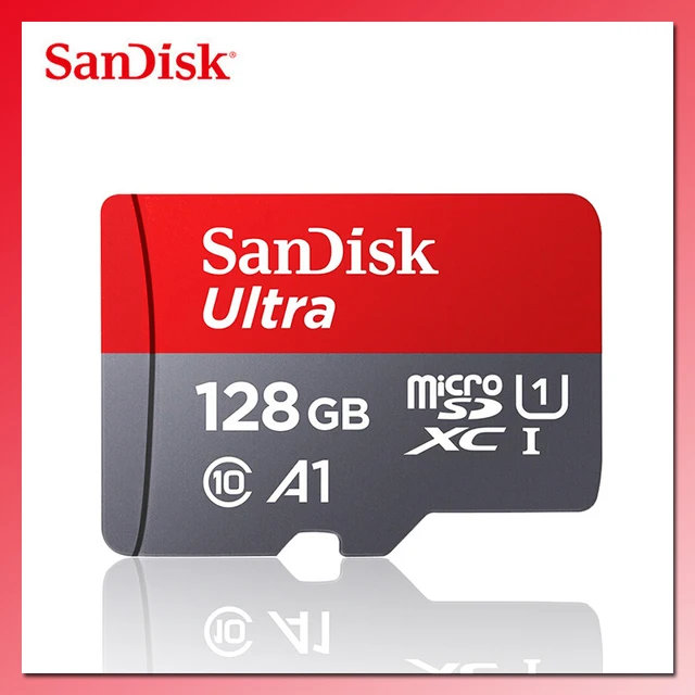 SanDisk Ultra Micro SD 128GB 64GB Class10 SD 卡 200GB 存儲卡 256GB 400GB Microsd TF 閃存卡 32GB 16GB Micro SD 卡 1