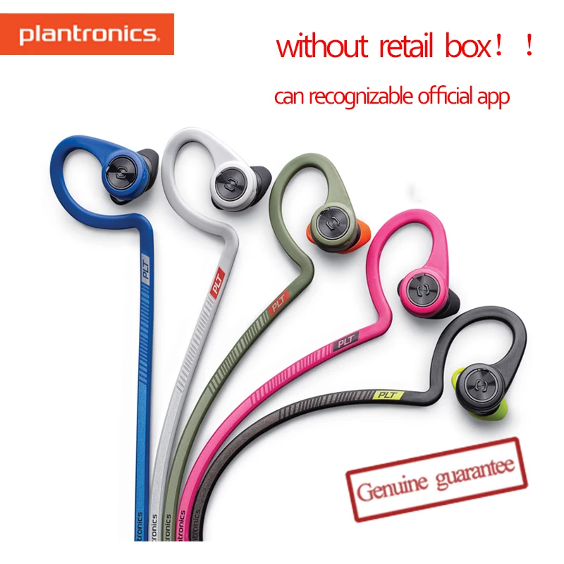 Plantronics BACKBEAT FIT2/Fit 2100 In Ear Headset Bluetooth Stereo Comfort-fit Tips Controles Vocht Resistants Voor Smartphone