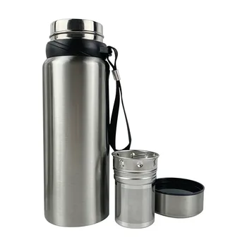 

500Ml Stainless Steel Quantum Alkaline Filtered Water Cup Balance Bio Energy Ionizer Flask Bottle