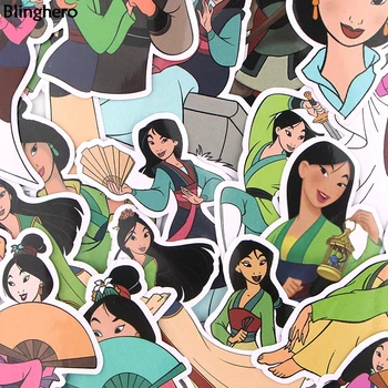 

10sets/lot Blinghero Heroine Cartoon Sticker 20Pcs/set Heroine Stickers Laptop Luggage Sticker Stationery Stickers Decals BH0456