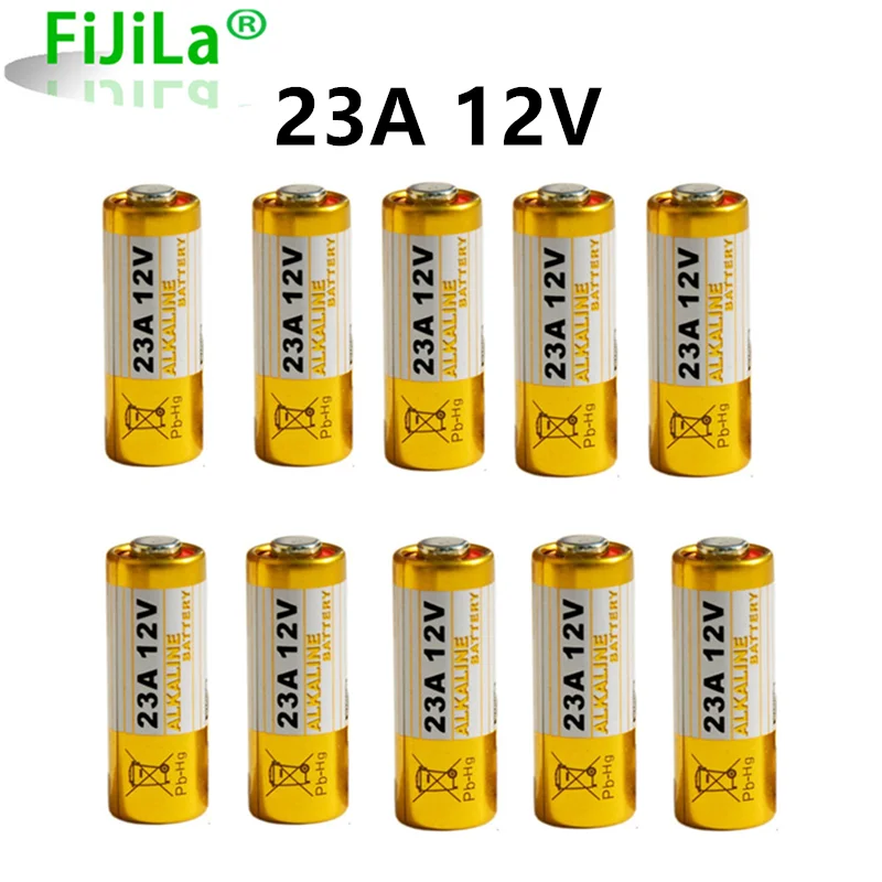 Новинка 100% 23A 12 В многощелочная аккумуляторная батарея 23AE 21/23 A23 23GA MN21 для